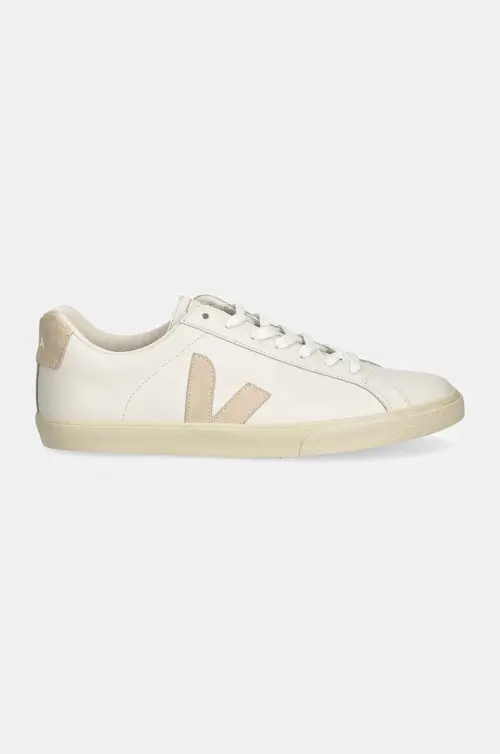 Кожаные кроссовки Veja Esplar Logo цвет белый EO0202335