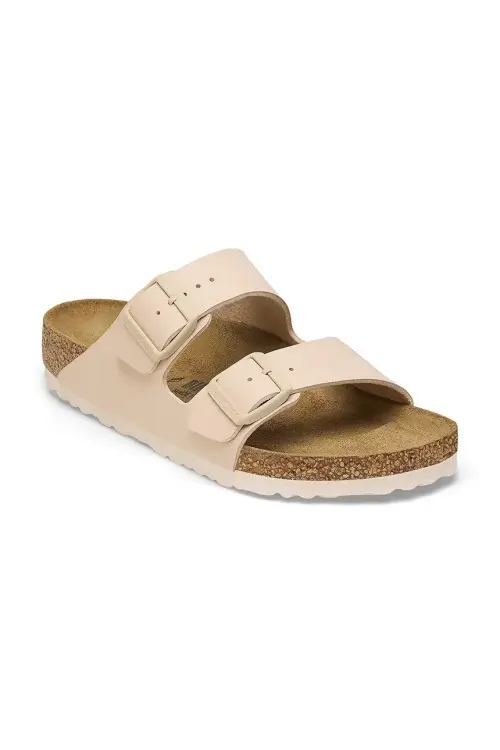 Шлепанцы Birkenstock Arizona мужские цвет бежевый 1027721