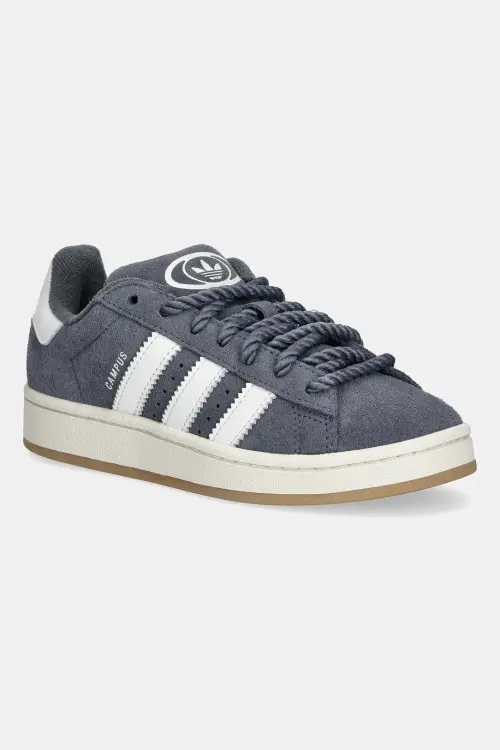 Замшевые кроссовки adidas Originals Campus 00S W цвет серый