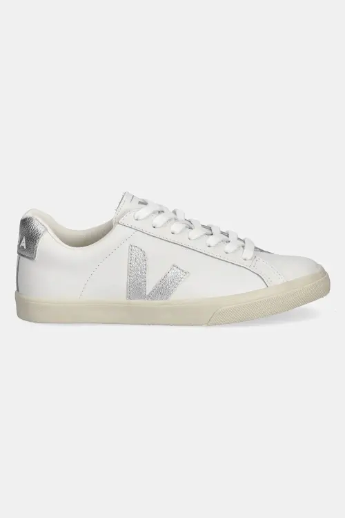 Кожаные кроссовки Veja EO0203883A ESPLAR LOGO LEATHER женские цвет белый EO0203883A