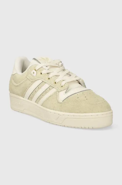 Кожаные кроссовки adidas Originals Rivalry 86 Low цвет бежевый IE4877
