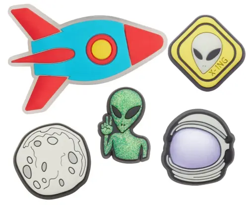Crocs JIBBITZ NEW Outer Space 5 Pack