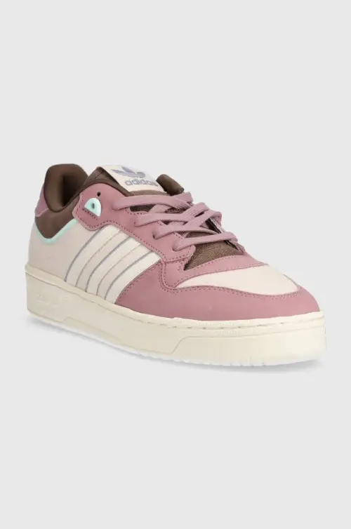 Кроссовки adidas Originals RIVALRY LOW 86 цвет розовый