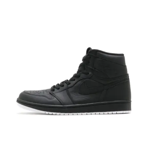 Jordan Air Jordan 1 Retro Black Perforated      