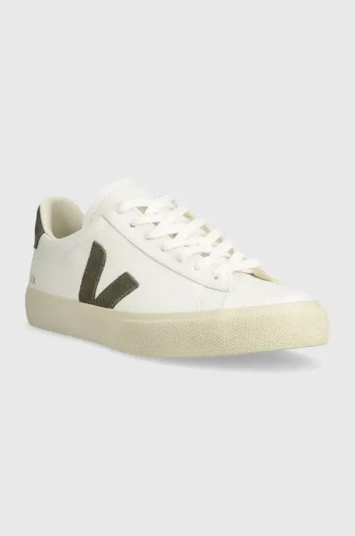 Кожаные кроссовки Veja Campo Chromefree цвет белый