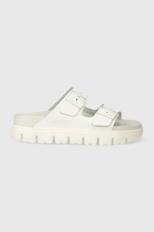 Кожаные шлепанцы Birkenstock BIRKENSTOCK X PAPILLIO Arizona Chunky Exq женские цвет белый 1026912