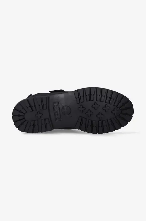 Замшевые ботинки Timberland 6 In Premium Shearlig женские цвет чёрный на плоском ходу с утеплением A1U7S-BLACK