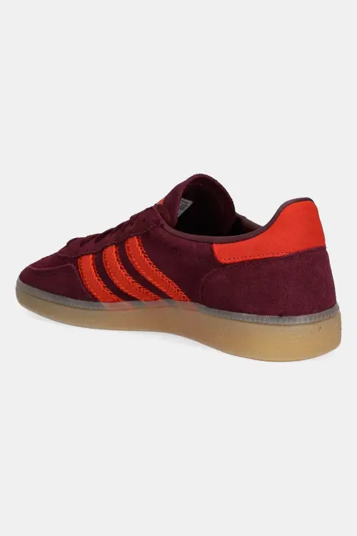 Замшевые кроссовки adidas Originals Handball Spezial W цвет бордовый