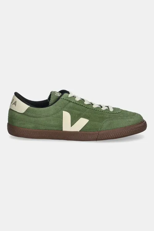 Кожаные кроссовки Veja Panenka цвет зелёный FU0320902A