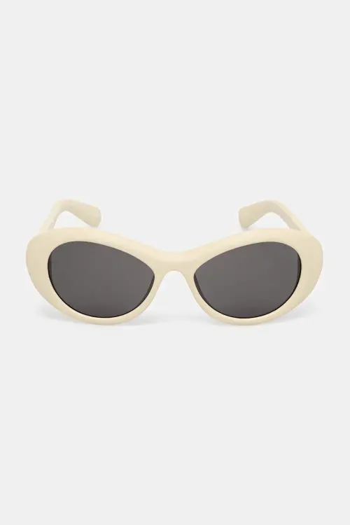 Солнцезащитные очки Jacquemus ROND цвет бежевый
