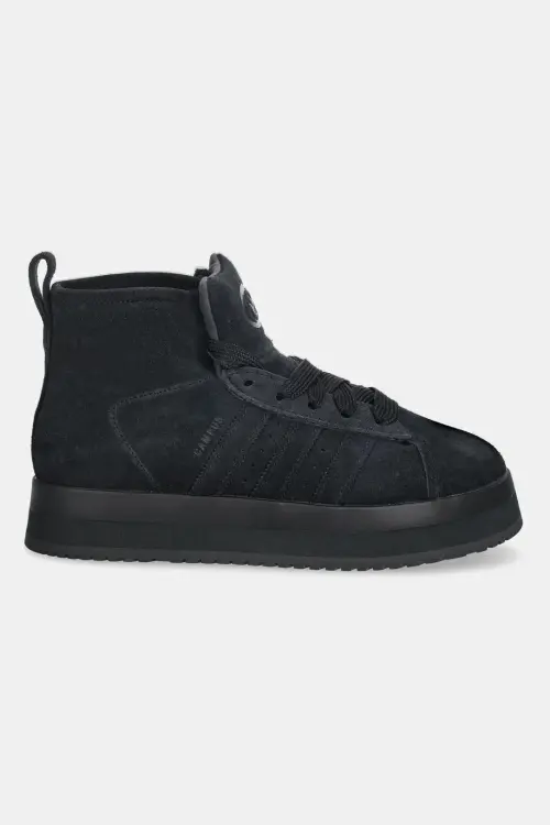 Замшевые кроссовки adidas Originals Campus 00s WTR MD цвет чёрный JR3737
