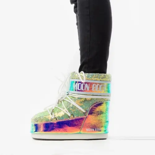 Женские Moon Boot 50 Anniversary Leather Holo 14089400 002