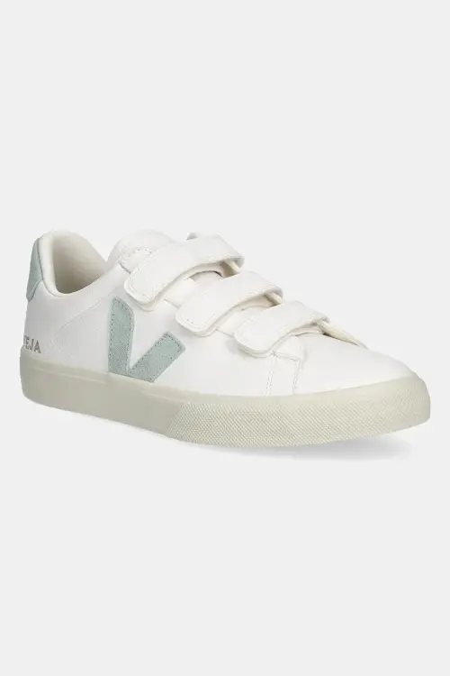 Кожаные кроссовки Veja Recife Logo цвет белый RC0592878