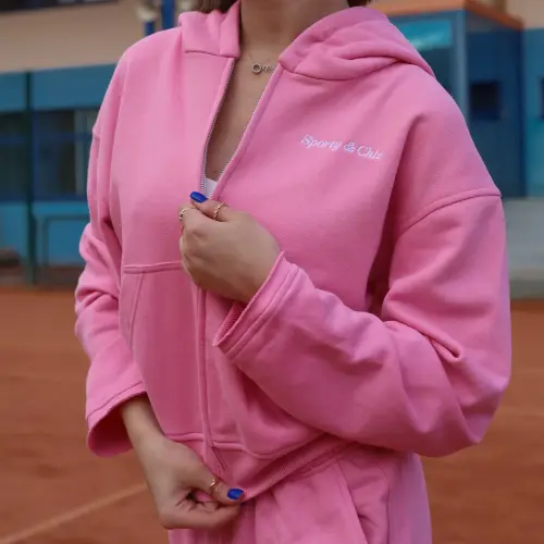 Худи Tassha Yu S&C Zip Hoodie Barbie 