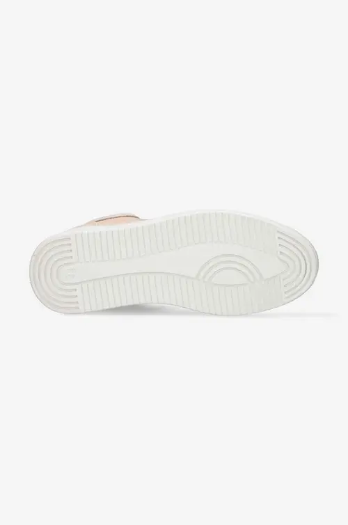 Кожаные кроссовки Filling Pieces Low Top цвет бежевый 10133151888-CREAM