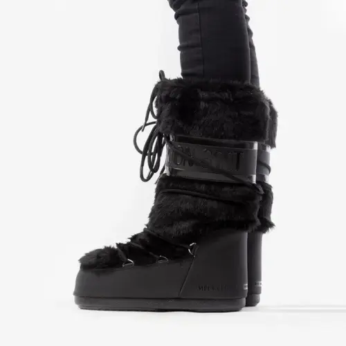 Женские Moon Boot Classic Faux Fur 14089000 001