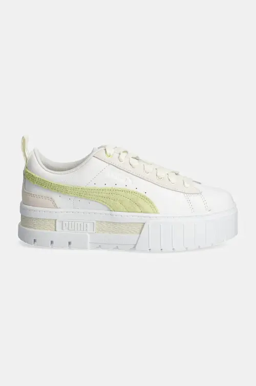 Кожаные кроссовки Puma Mayze Mix Wns цвет белый