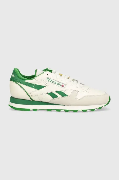 Кожаные кроссовки Reebok Classic Classic Leather 1983 Vintage цвет бежевый 100074340