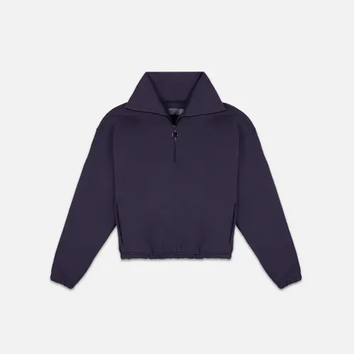 Поло Tassha Yu Zip Polo Black Silver 