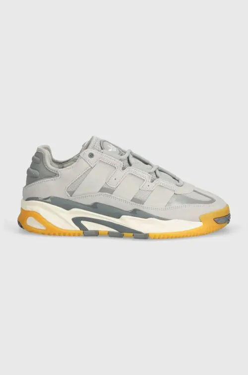 Кроссовки adidas Originals NITEBALL цвет серый IG6143