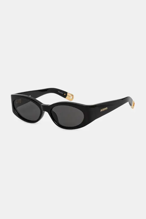 Солнцезащитные очки Jacquemus OVALO цвет чёрный