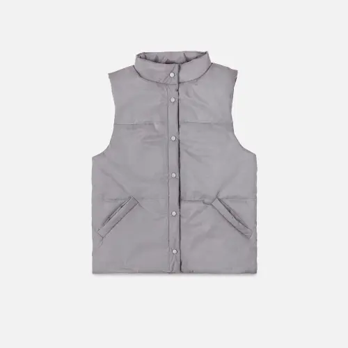 Жилетка Tassha Yu Puff Baby Vest Silver 