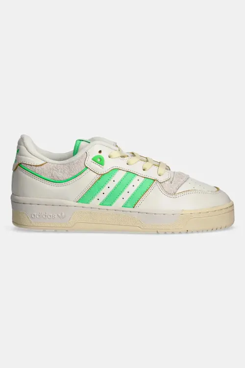 Кожаные кроссовки adidas Originals Rivalry 86 Low цвет бежевый IF7135