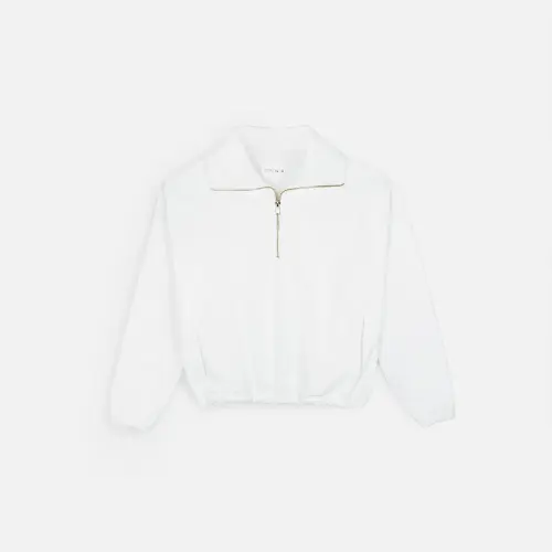 Поло Tassha Yu Zip Polo Milk White 