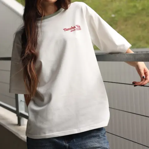 Tassha Yu Core Tee Milk White 
