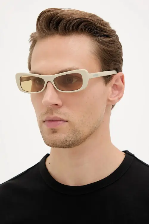 Солнцезащитные очки Jacquemus CAPRI цвет бежевый