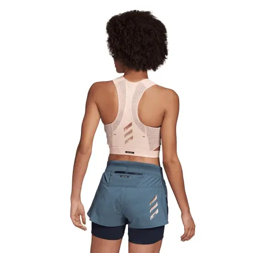 adidas HEAT.RDY Tank Top W Pudrowa