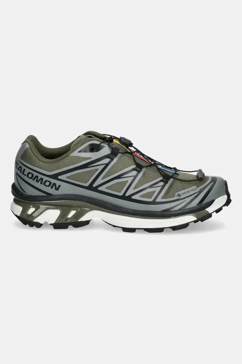 Обувь outdoor Salomon XT-6 GTX цвет зелёный L47732700