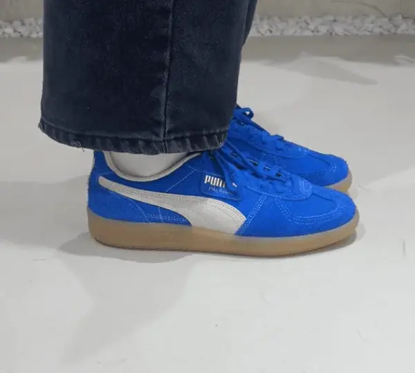 Кеды Puma Palermo Vintage (396841-01) обзор на ногах