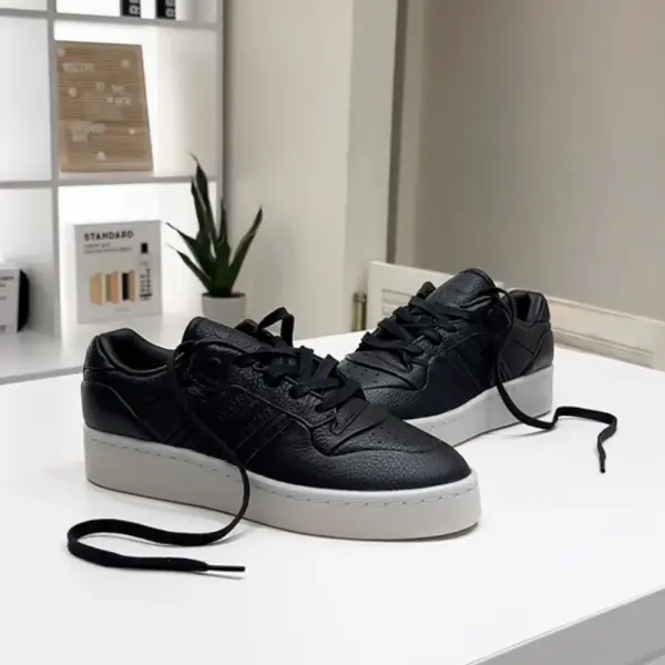 Кроссовки Adidas Rivalry Lux Low (ID3950) обзор модели на ногах