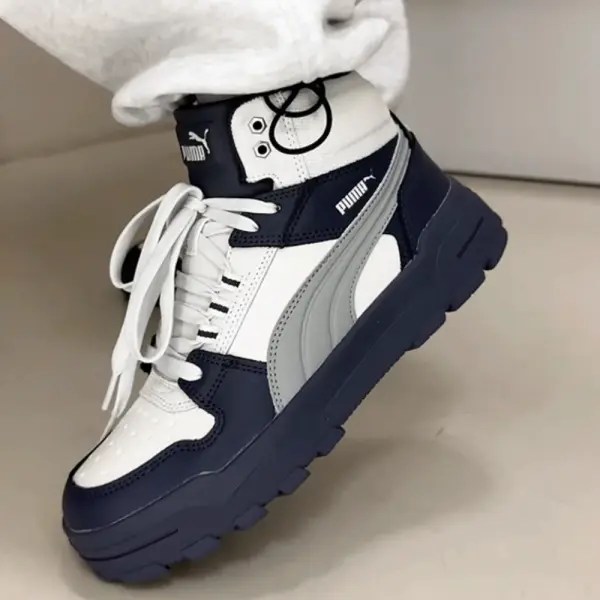 Ботинки Puma Rebound Abrupt (397468-07) обзор модели на ногах