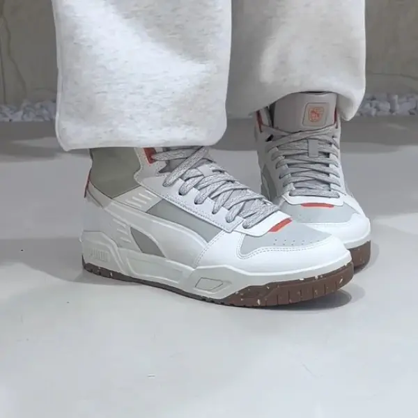 Ботинки Puma RBD Tech Mid Better III (398792-01) обзор на ногах