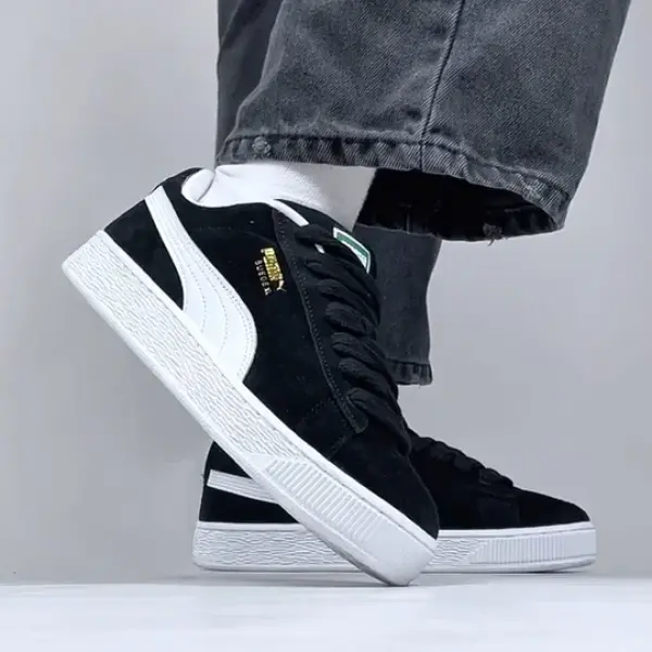 Кеды Puma Suede XL (395205-02) обзор модели на ногах