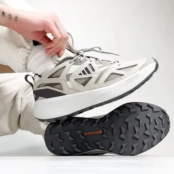 Кроссовки Adidas Kantai Trail (JI4817) обзор модели на ногах