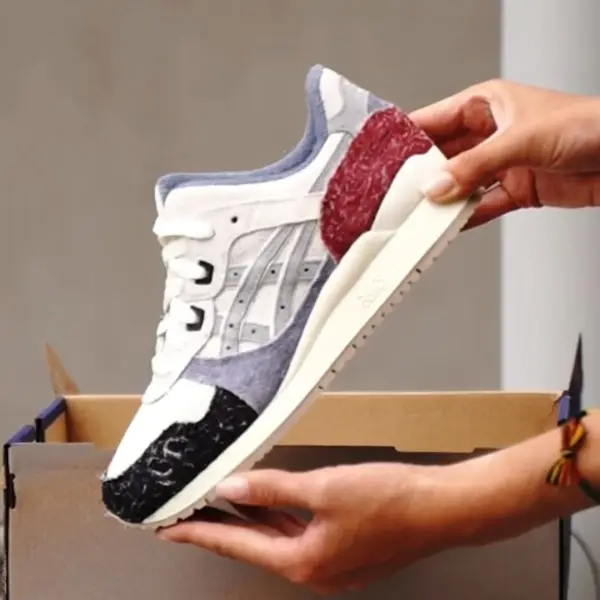 Кроссовки Asics Gel-Lyte III (1201A847-100) обзор в руках