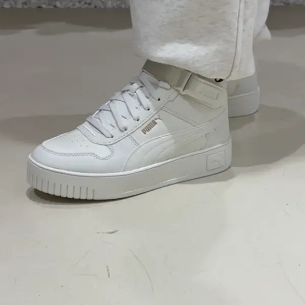 Ботинки Puma Carina Street Mid Winter (398050-02) обзор на ногах