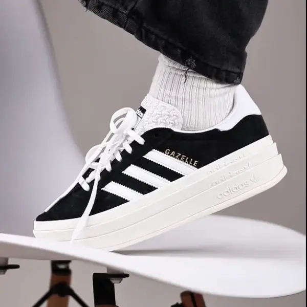Кеды Adidas Gazelle Bold (HQ6912) обзор модели