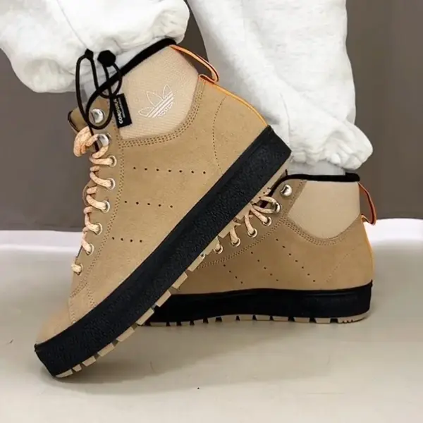 Ботинки Adidas Stan Smith CS Winter (IF9276) обзор на ногах