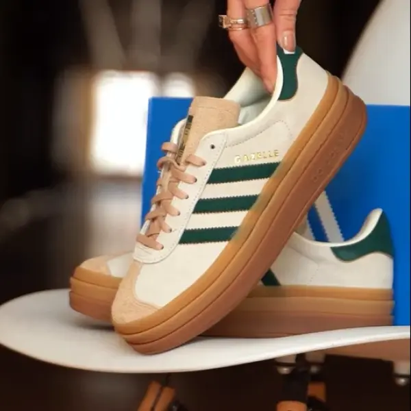 Кеды Adidas Gazelle Bold W (ID7056) обзор модели