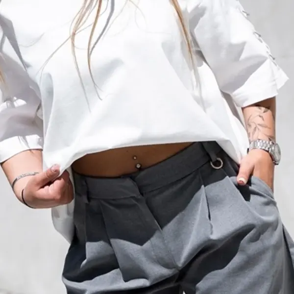 Шорты Tassha Yu Cheeky Shorts Silver (TY651-225) обзор