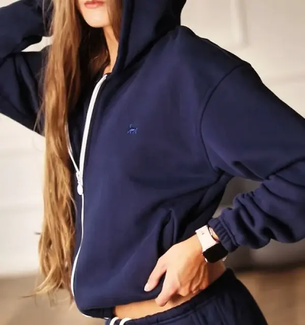 Брюки Tassha Yu Meow Sweatpants Navy (TY515-080)