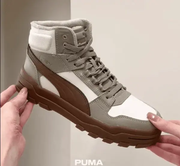 Ботинки Puma Rebound Abrupt Winter (398697-02) обзор в руках
