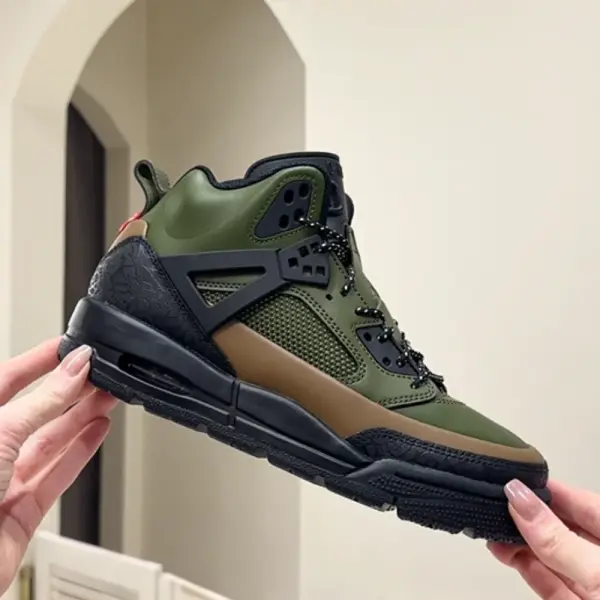 Кроссовки Jordan Winterized Spizike (FD4653-300) обзор в руках