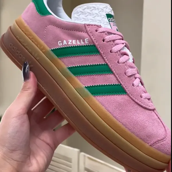 Кеды Adidas Gazelle Bold W (IE0420) обзор модели