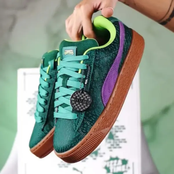 Видео Кеды Puma Suede XL x TMNT (401304-01)