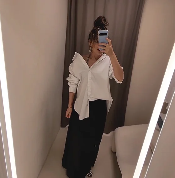 Рубашка Tassha Yu Office Shirt White (TY347-115)